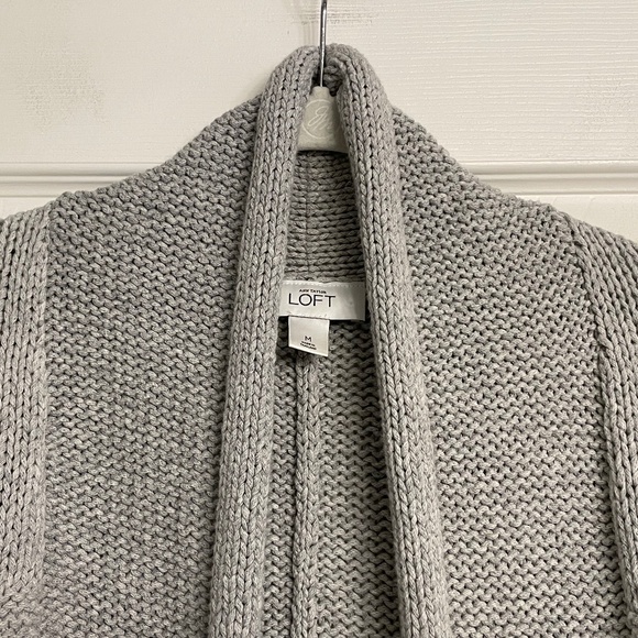 LOFT Cropped Swing Front Sweater - Picture 3 of 11